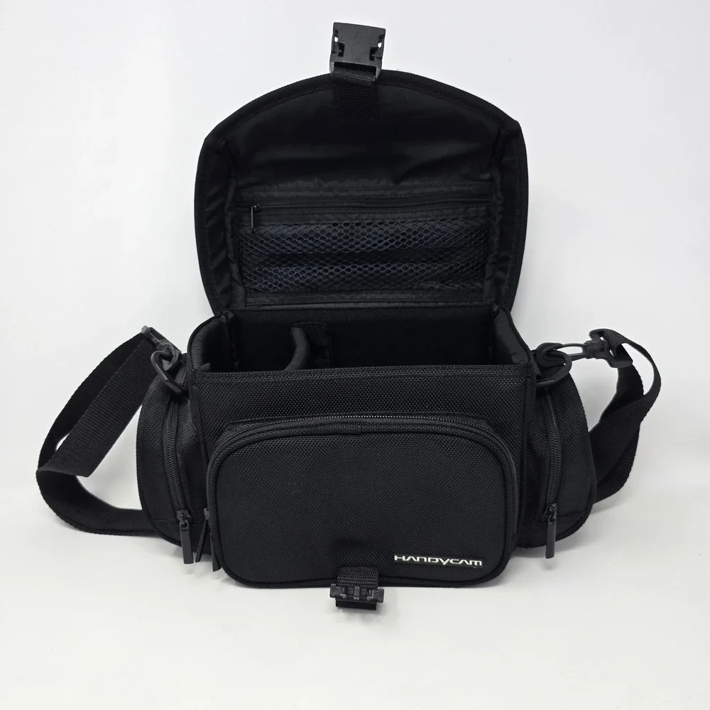 Sony‎ LCS-VA30 Handycam Camcorder Bag Camera Black Padded Case Shoulder Strap